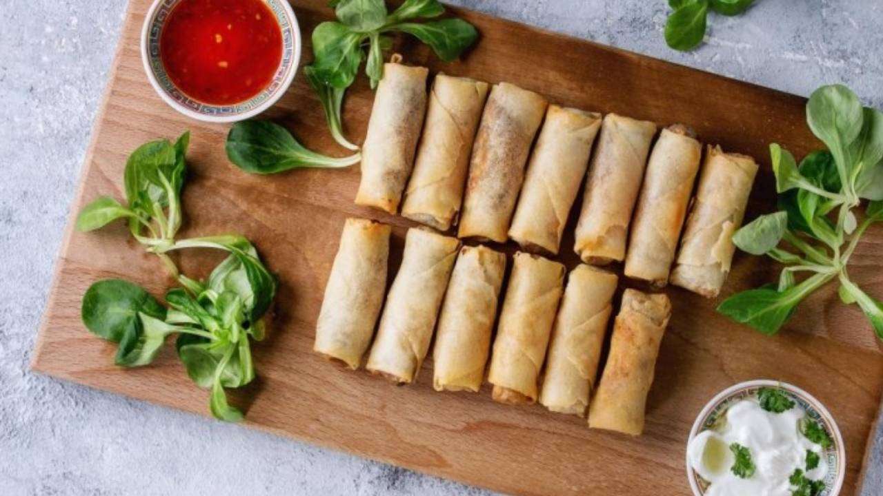 سبرينج رول بالدجاج